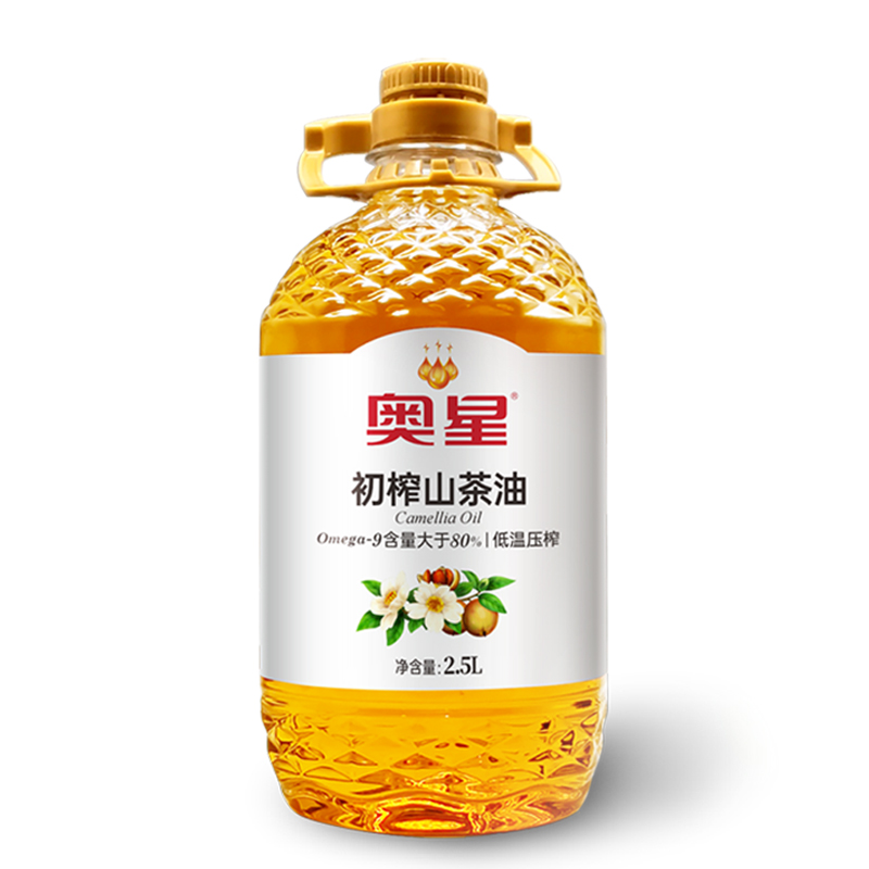 奥星 初榨山茶油2.5L