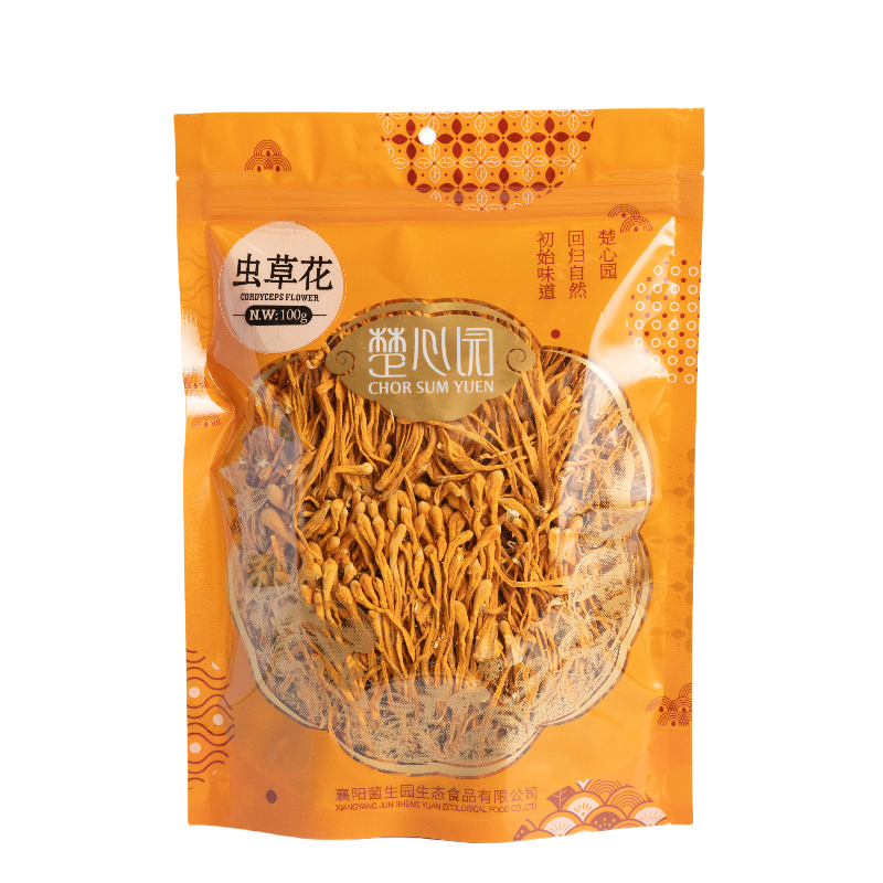【出口农企】楚心园 干制虫草花100g