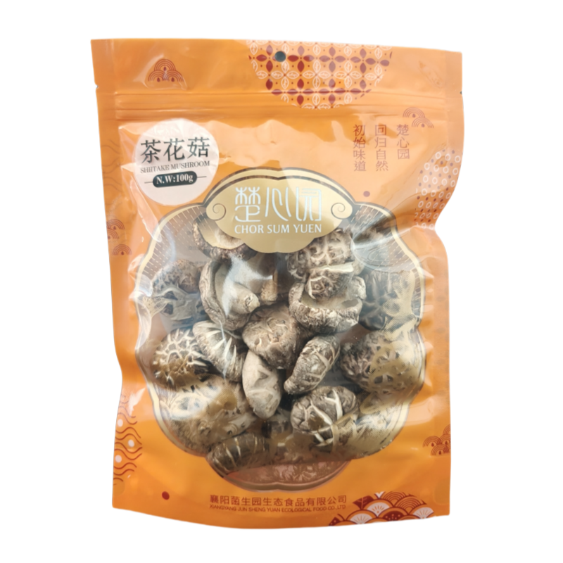 【出口农企】楚心园 原木茶花菇100g