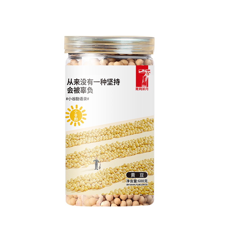 陇间柒月小谷励黄豆600g