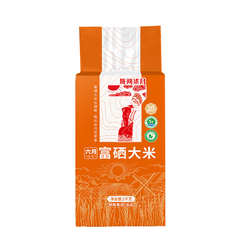 陇间柒月六月富硒大米1kg(C01)