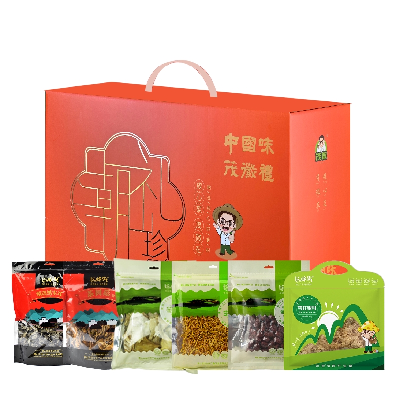 长岭尖  山珍福礼·干货礼盒1018g